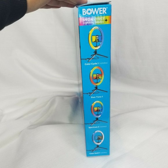 10" RGB Selfie Ring Light Studio Kit with Special Effects new in box - Picture 7 of 11